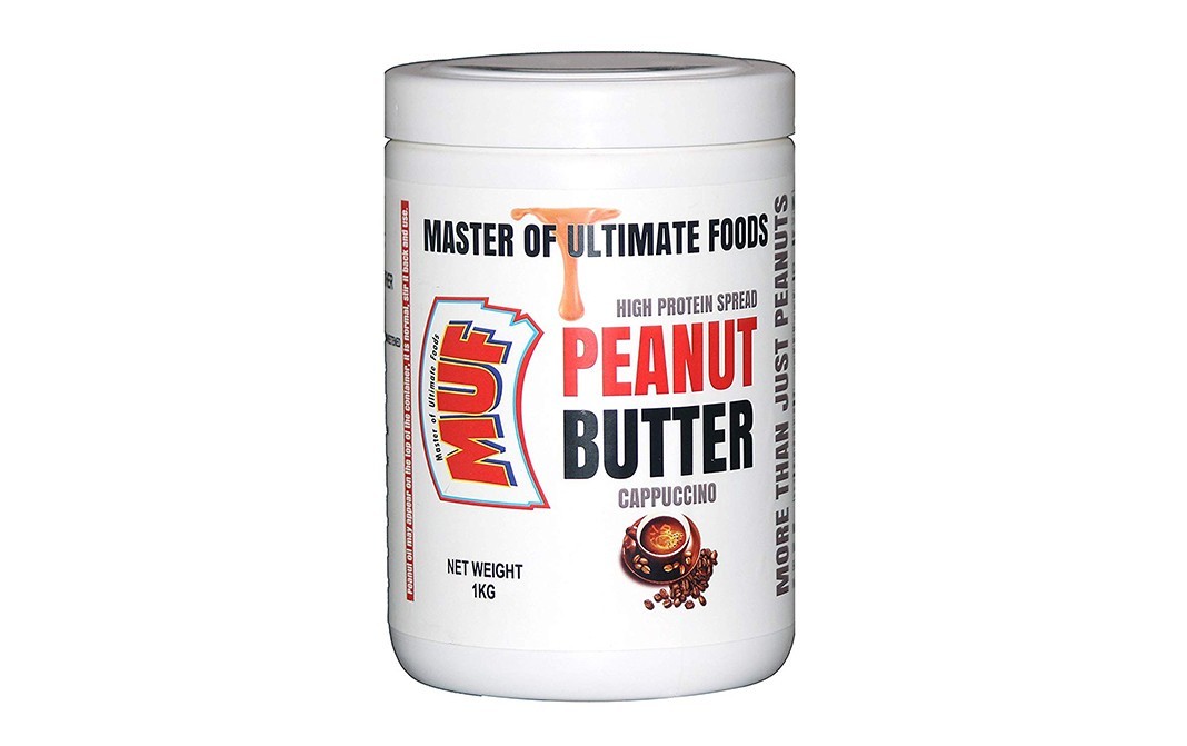 MUF Peanut Butter Cappuccino   Plastic Jar  1 kilogram